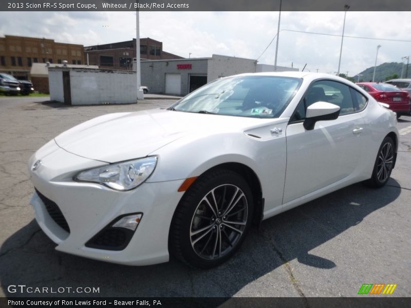 Whiteout / Black/Red Accents 2013 Scion FR-S Sport Coupe