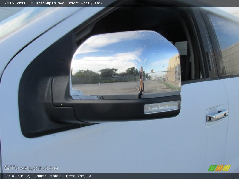 Oxford White / Black 2016 Ford F150 Lariat SuperCrew