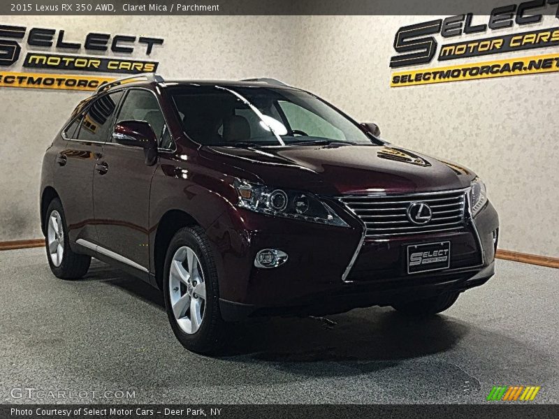 Claret Mica / Parchment 2015 Lexus RX 350 AWD