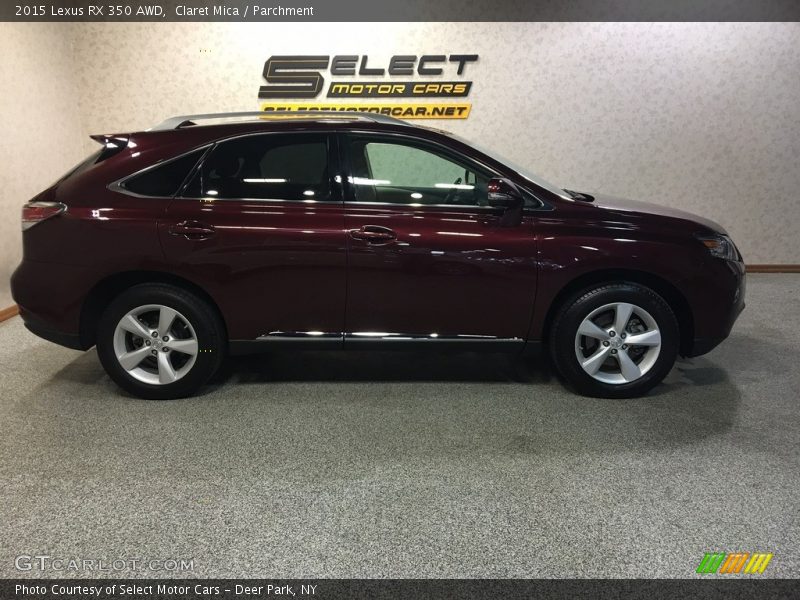 Claret Mica / Parchment 2015 Lexus RX 350 AWD