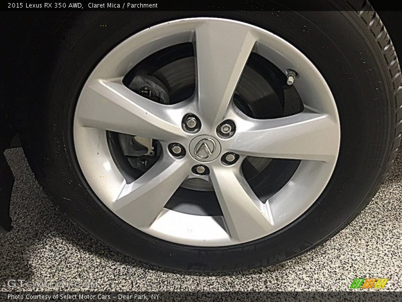 Claret Mica / Parchment 2015 Lexus RX 350 AWD