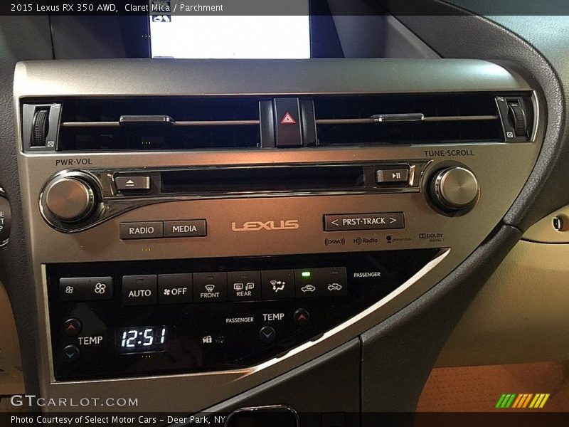 Claret Mica / Parchment 2015 Lexus RX 350 AWD