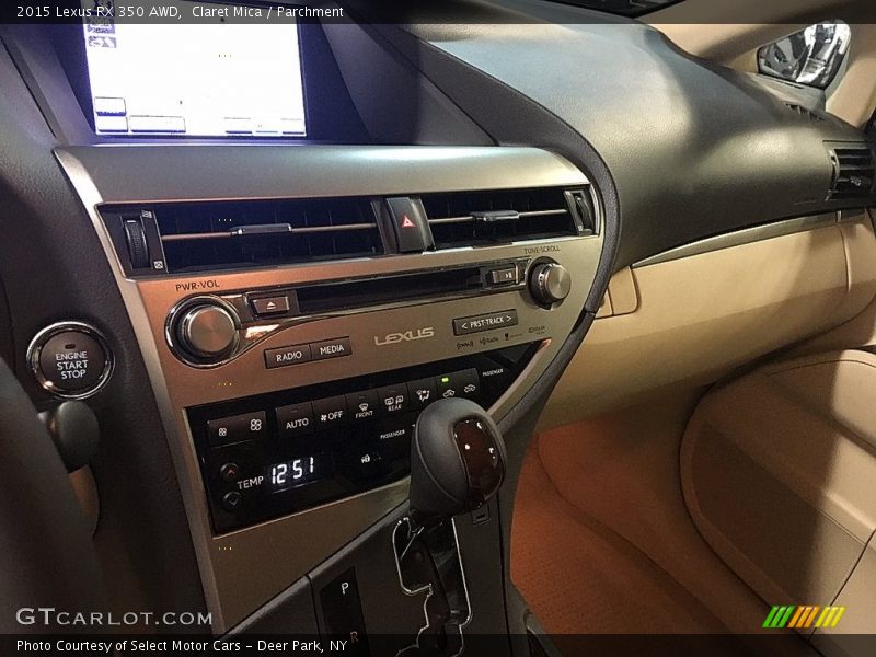 Claret Mica / Parchment 2015 Lexus RX 350 AWD