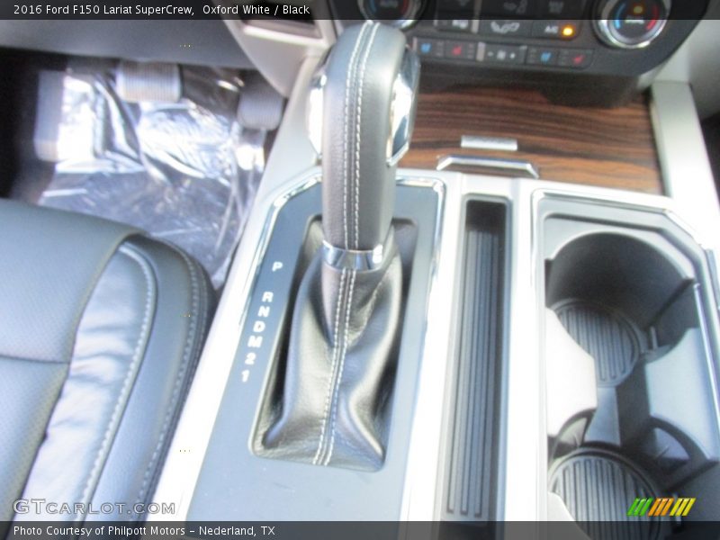 Oxford White / Black 2016 Ford F150 Lariat SuperCrew