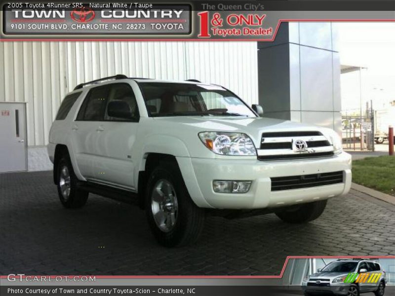 Natural White / Taupe 2005 Toyota 4Runner SR5