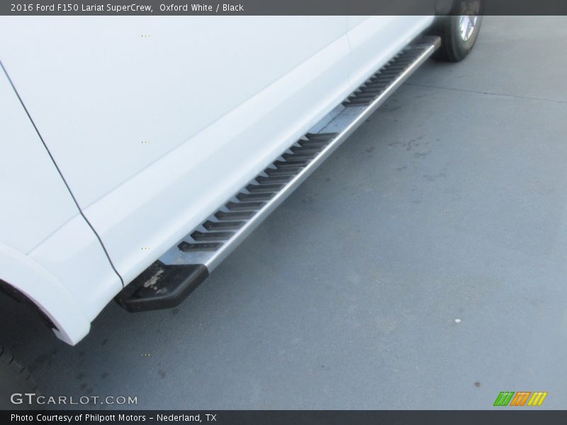 Oxford White / Black 2016 Ford F150 Lariat SuperCrew