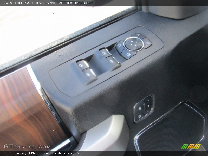 Oxford White / Black 2016 Ford F150 Lariat SuperCrew