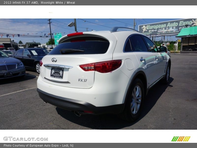 Moonlight White / Wheat 2013 Infiniti FX 37 AWD