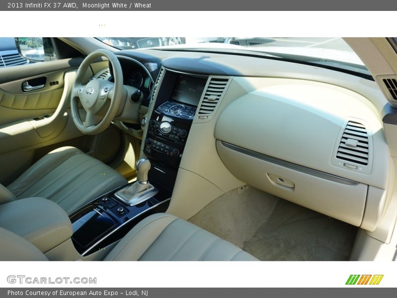 Moonlight White / Wheat 2013 Infiniti FX 37 AWD