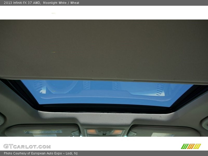 Moonlight White / Wheat 2013 Infiniti FX 37 AWD