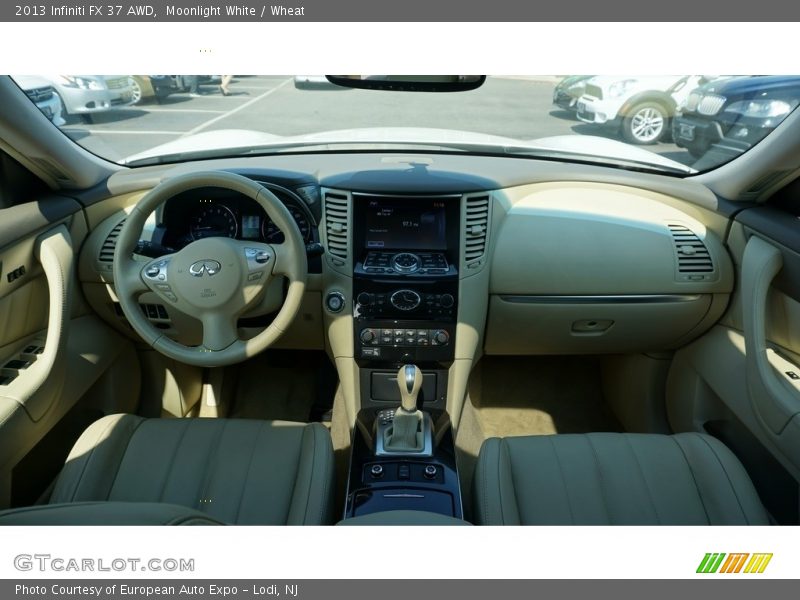 Moonlight White / Wheat 2013 Infiniti FX 37 AWD