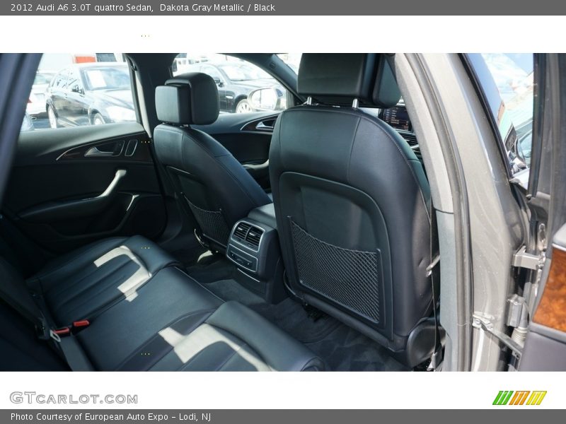 Dakota Gray Metallic / Black 2012 Audi A6 3.0T quattro Sedan