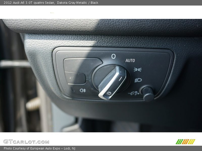 Dakota Gray Metallic / Black 2012 Audi A6 3.0T quattro Sedan