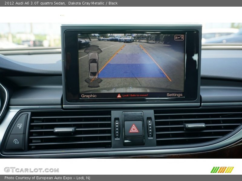 Dakota Gray Metallic / Black 2012 Audi A6 3.0T quattro Sedan