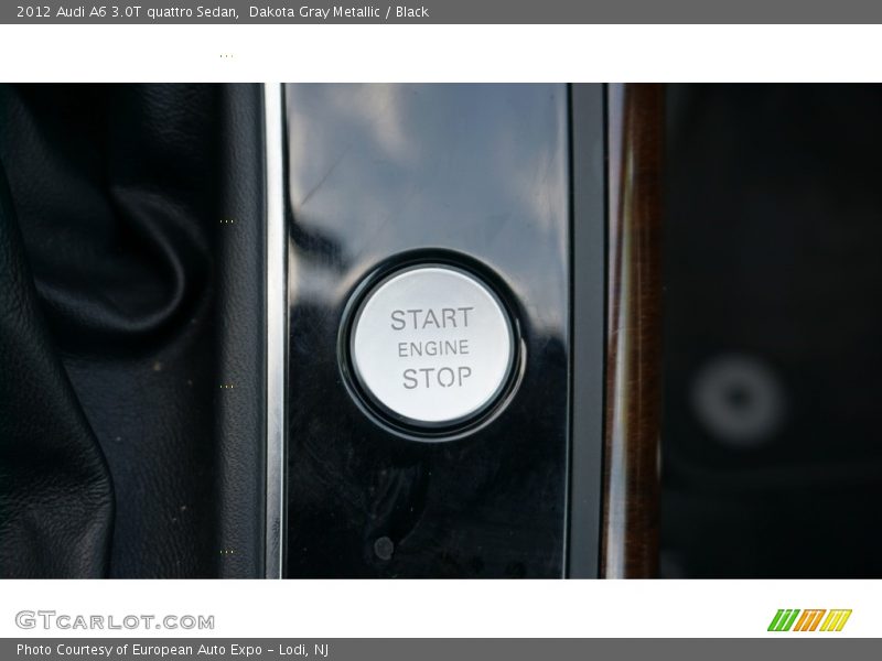 Dakota Gray Metallic / Black 2012 Audi A6 3.0T quattro Sedan