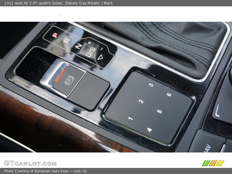 Dakota Gray Metallic / Black 2012 Audi A6 3.0T quattro Sedan