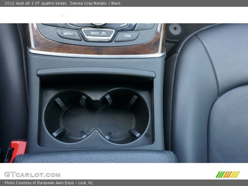 Dakota Gray Metallic / Black 2012 Audi A6 3.0T quattro Sedan