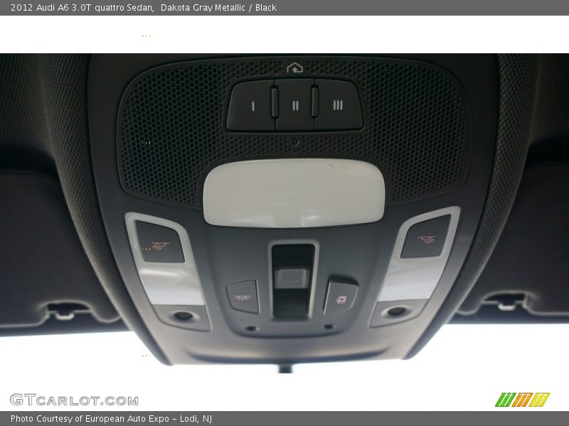Dakota Gray Metallic / Black 2012 Audi A6 3.0T quattro Sedan