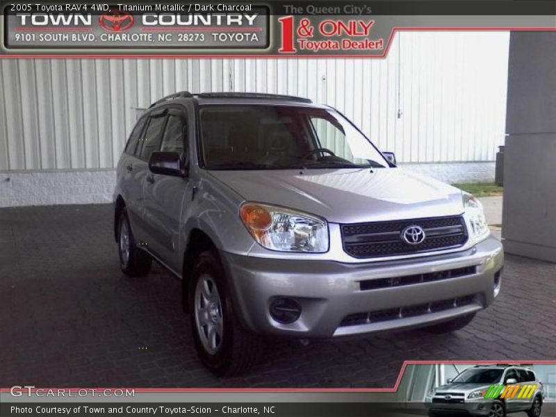 Titanium Metallic / Dark Charcoal 2005 Toyota RAV4 4WD