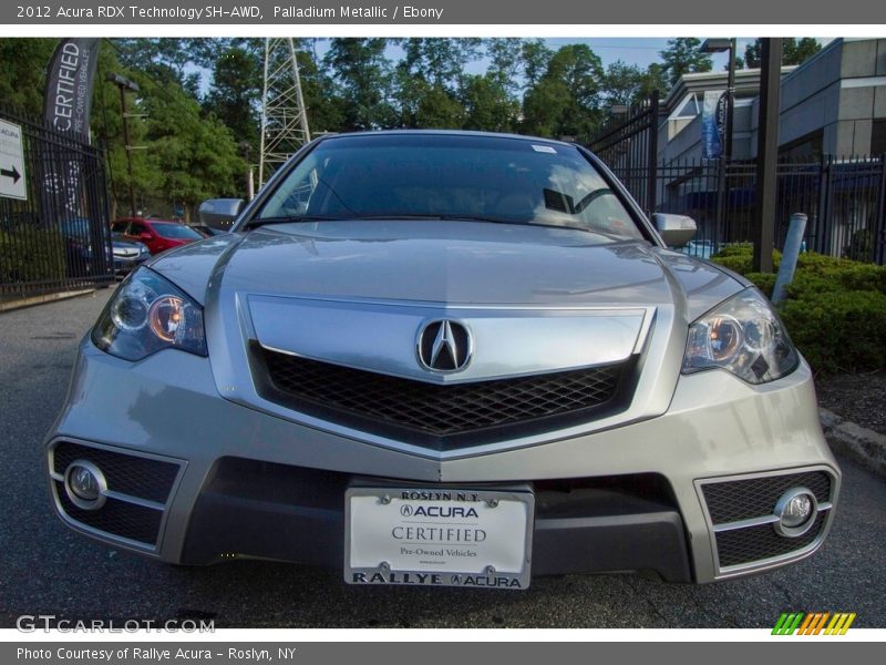 Palladium Metallic / Ebony 2012 Acura RDX Technology SH-AWD
