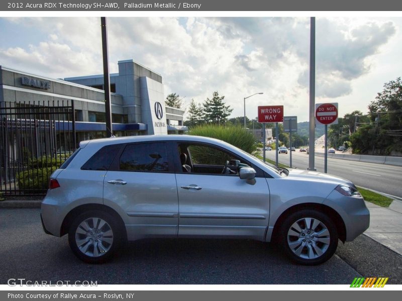 Palladium Metallic / Ebony 2012 Acura RDX Technology SH-AWD