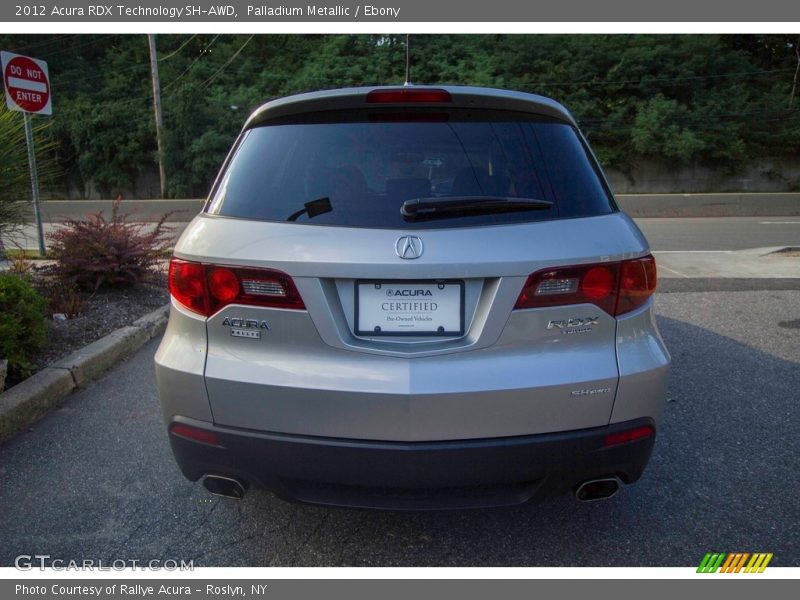 Palladium Metallic / Ebony 2012 Acura RDX Technology SH-AWD