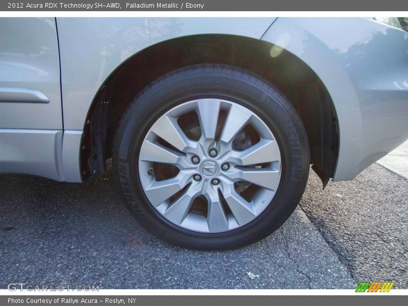 Palladium Metallic / Ebony 2012 Acura RDX Technology SH-AWD
