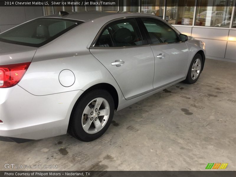 Silver Ice Metallic / Jet Black/Titanium 2014 Chevrolet Malibu LS
