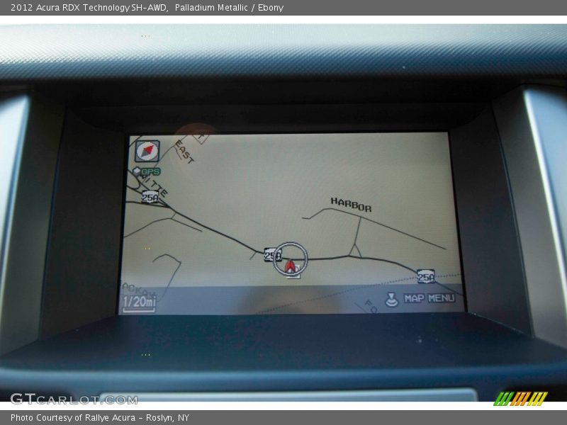 Palladium Metallic / Ebony 2012 Acura RDX Technology SH-AWD
