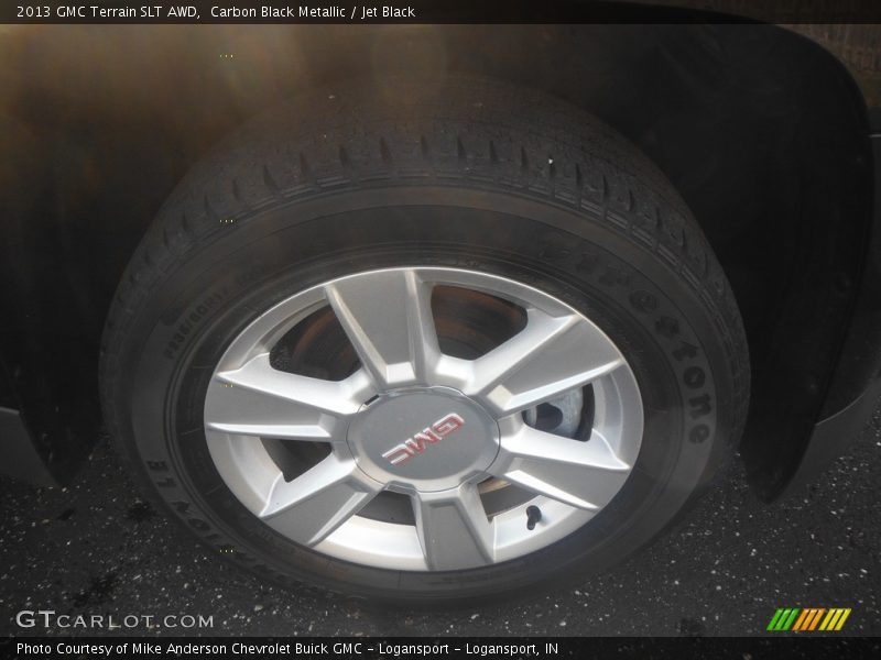 Carbon Black Metallic / Jet Black 2013 GMC Terrain SLT AWD