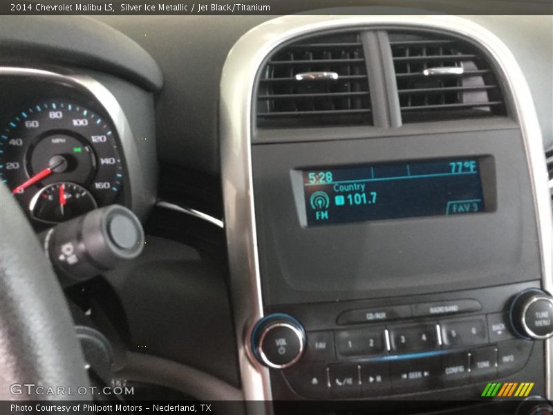 Silver Ice Metallic / Jet Black/Titanium 2014 Chevrolet Malibu LS