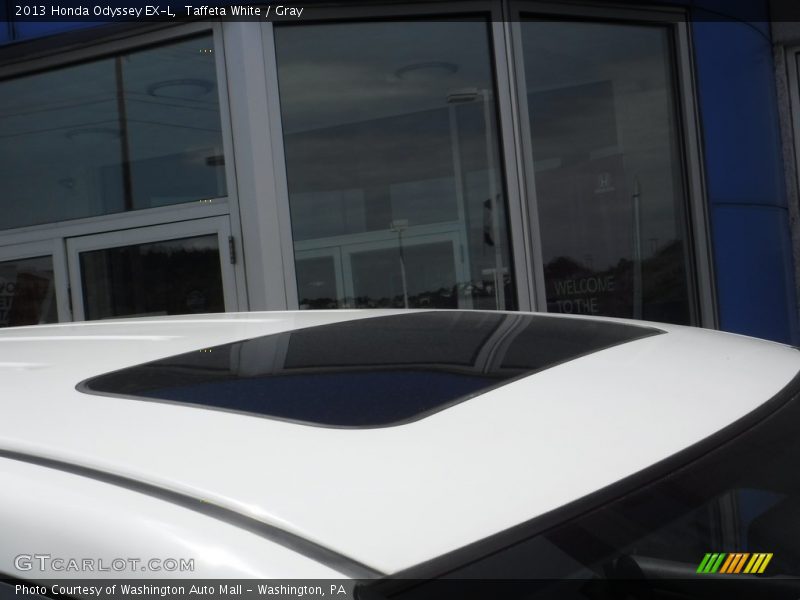 Taffeta White / Gray 2013 Honda Odyssey EX-L