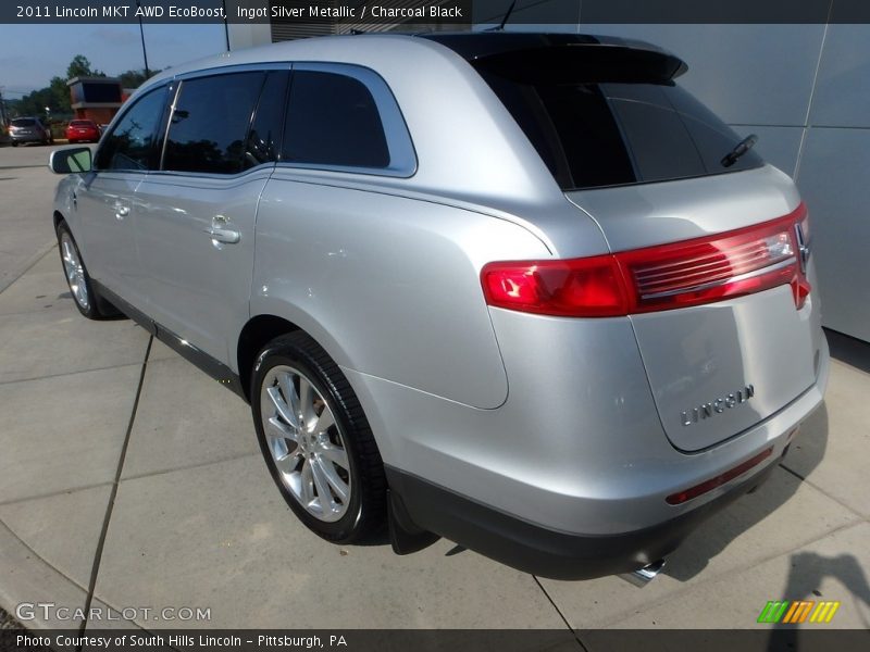 Ingot Silver Metallic / Charcoal Black 2011 Lincoln MKT AWD EcoBoost