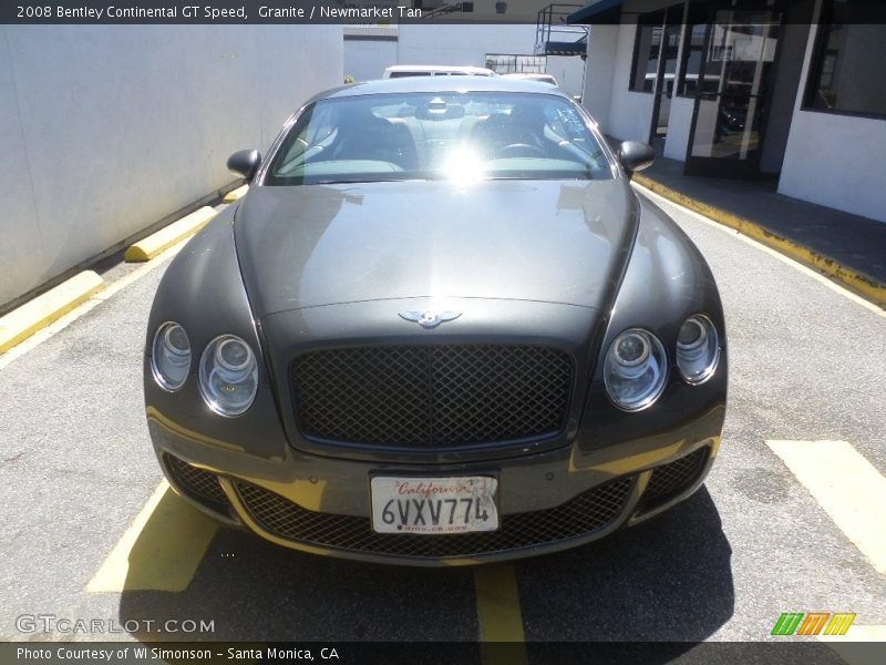 Granite / Newmarket Tan 2008 Bentley Continental GT Speed