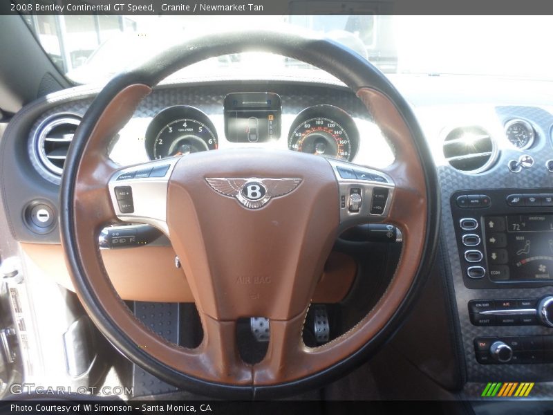 Granite / Newmarket Tan 2008 Bentley Continental GT Speed