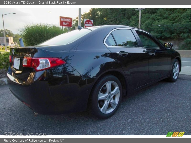 Crystal Black Pearl / Ebony 2010 Acura TSX Sedan