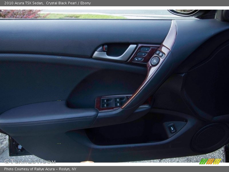 Crystal Black Pearl / Ebony 2010 Acura TSX Sedan