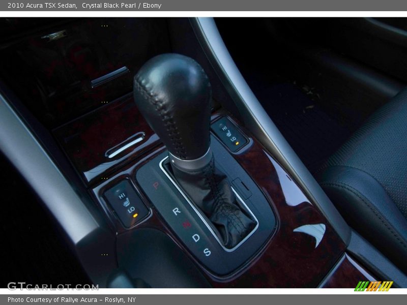 Crystal Black Pearl / Ebony 2010 Acura TSX Sedan