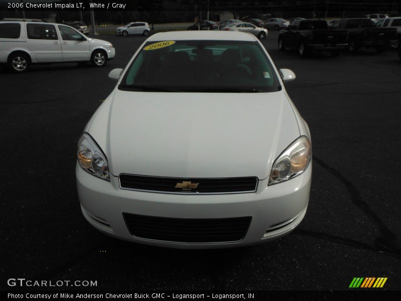 White / Gray 2006 Chevrolet Impala LT