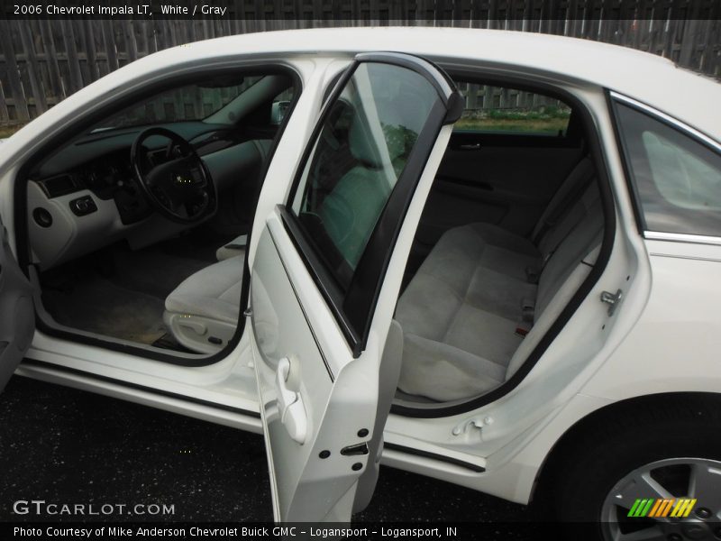 White / Gray 2006 Chevrolet Impala LT