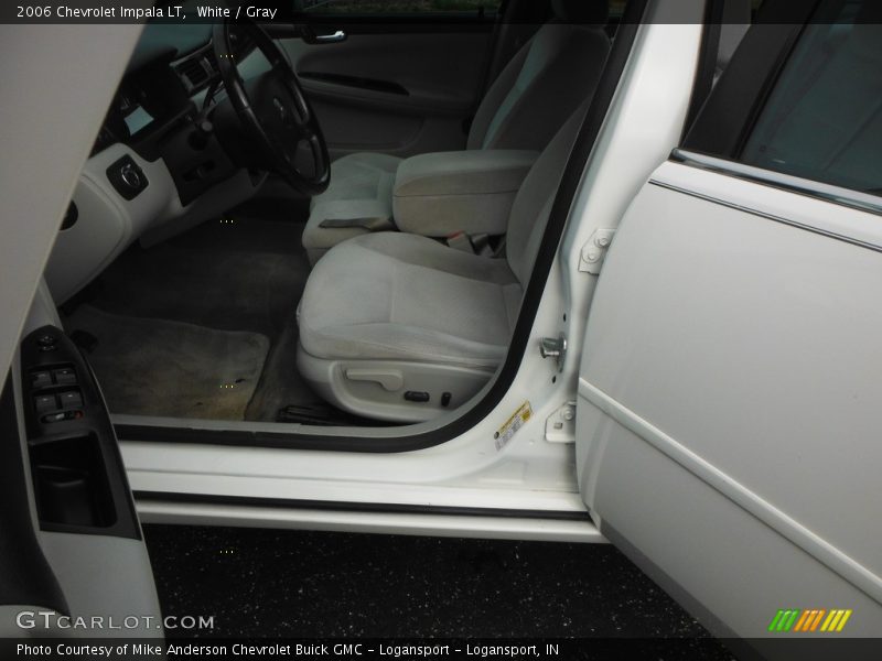White / Gray 2006 Chevrolet Impala LT