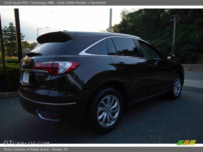 Kona Coffee Metallic / Parchment 2016 Acura RDX Technology AWD