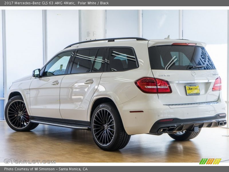 Polar White / Black 2017 Mercedes-Benz GLS 63 AMG 4Matic