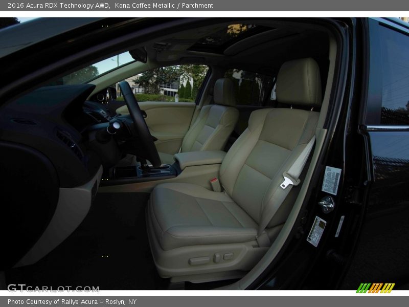 Kona Coffee Metallic / Parchment 2016 Acura RDX Technology AWD