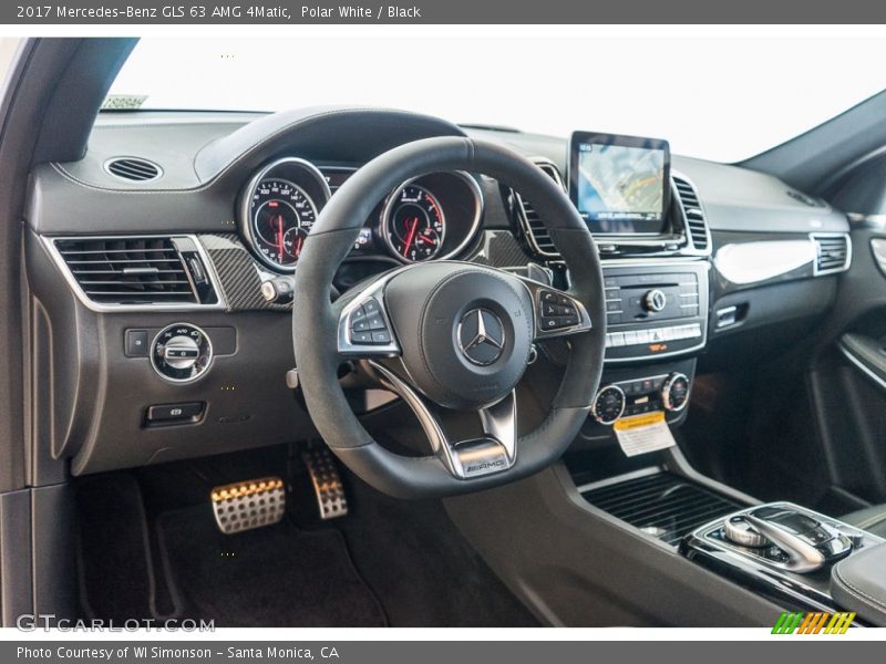 Dashboard of 2017 GLS 63 AMG 4Matic