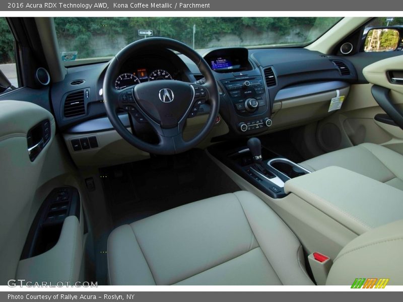 Kona Coffee Metallic / Parchment 2016 Acura RDX Technology AWD