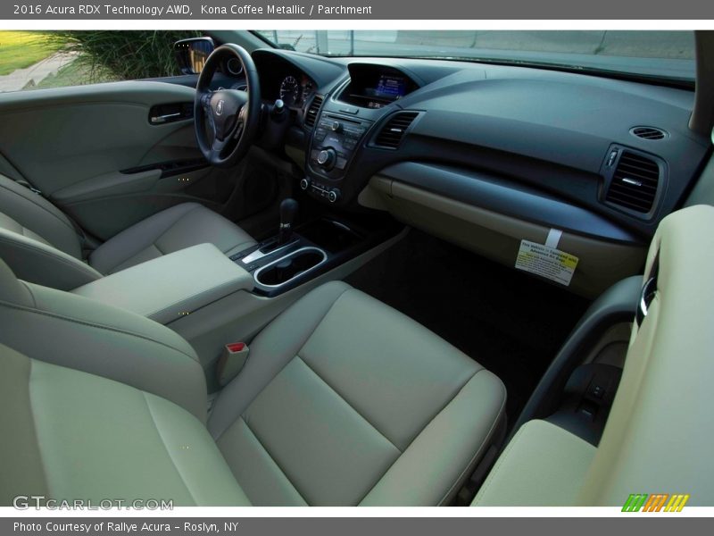Kona Coffee Metallic / Parchment 2016 Acura RDX Technology AWD