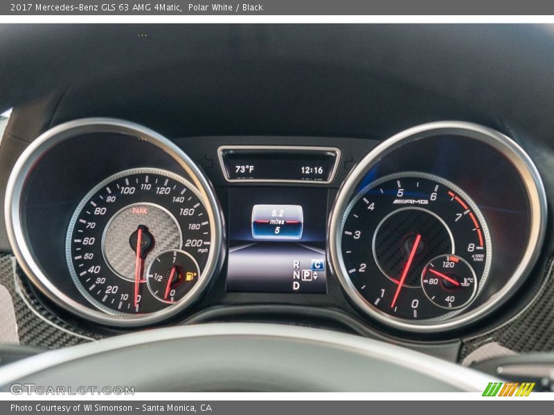  2017 GLS 63 AMG 4Matic 63 AMG 4Matic Gauges