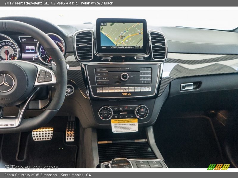 Dashboard of 2017 GLS 63 AMG 4Matic