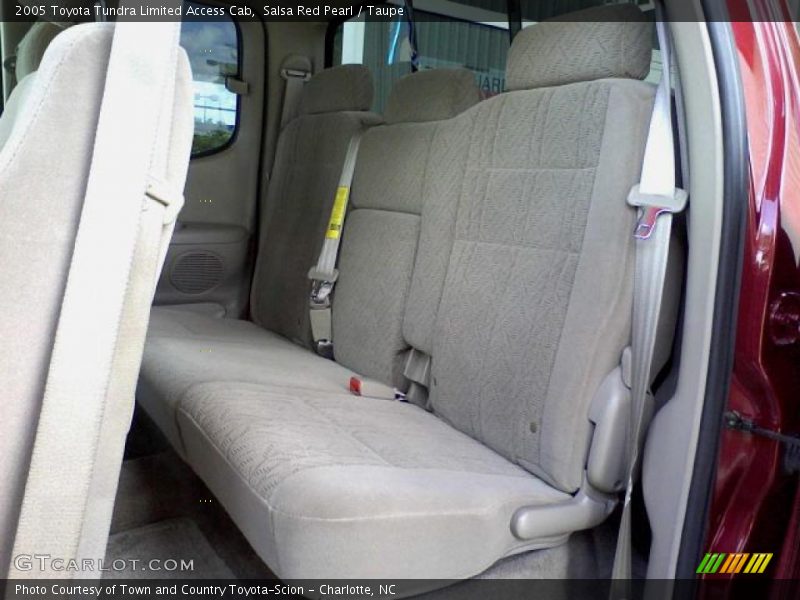 Salsa Red Pearl / Taupe 2005 Toyota Tundra Limited Access Cab